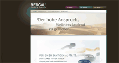 Desktop Screenshot of bergal.de